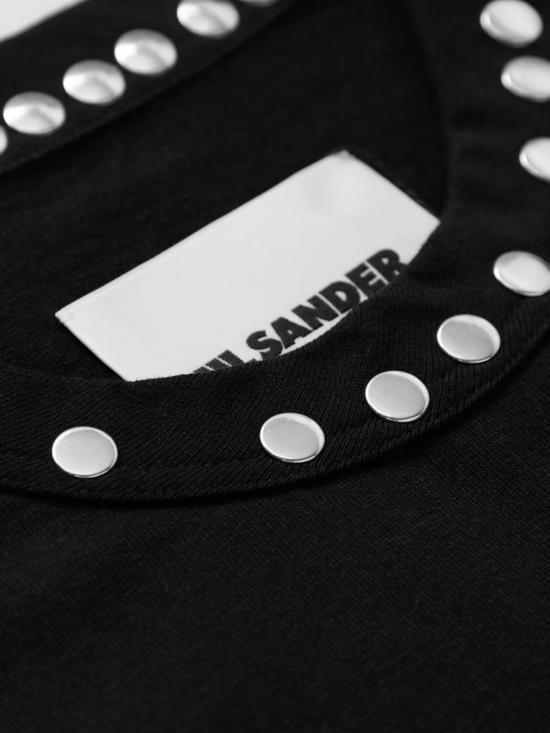 25FW 질샌더 긴팔 티셔츠 J22GC0216 J20244001 Black - JIL SANDER