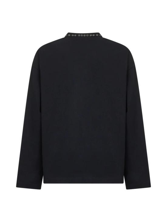 25FW 질샌더 긴팔 티셔츠 J22GC0216 J20244001 Black - JIL SANDER