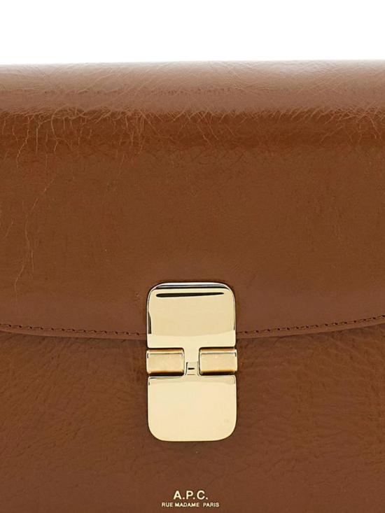 25FW 아페쎄 그레이스 스몰백 PXCCKF61413 CAI Brown - A.P.C.