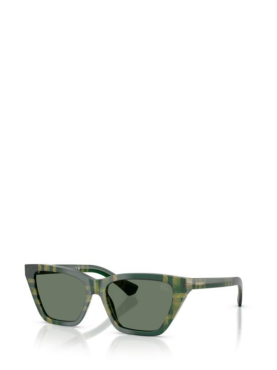 26FW 버버리 선글라스 BE4468 416971 CHECK GREEN - BURBERRY