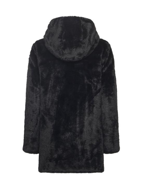 25FW 세이브더덕 코트 D40070W FURY2110000 Black - SAVE THE DUCK