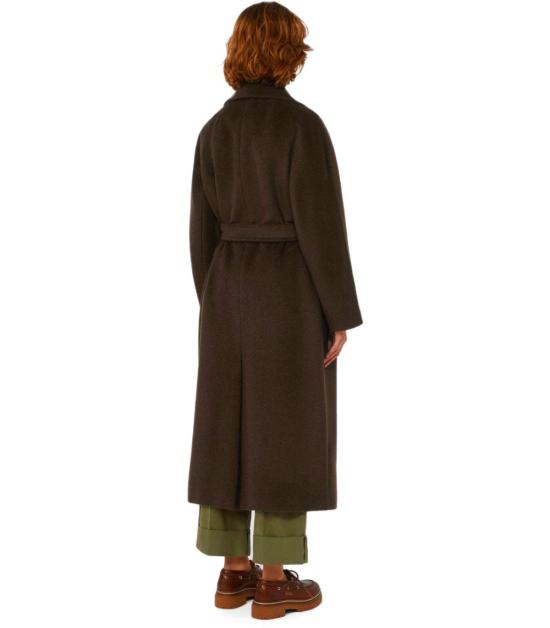 25FW 위켄드막스마라 코트 2525016082600 012 38 Brown - WEEKEND MAX MARA