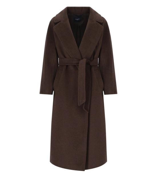 25FW 위켄드막스마라 코트 2525016082600 012 38 Brown