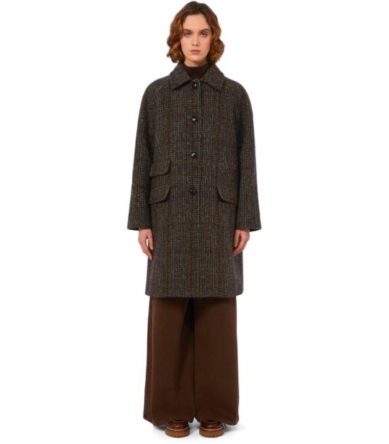 25FW 위켄드막스마라 코트 2525016112600 001 38 Brown - WEEKEND MAX MARA