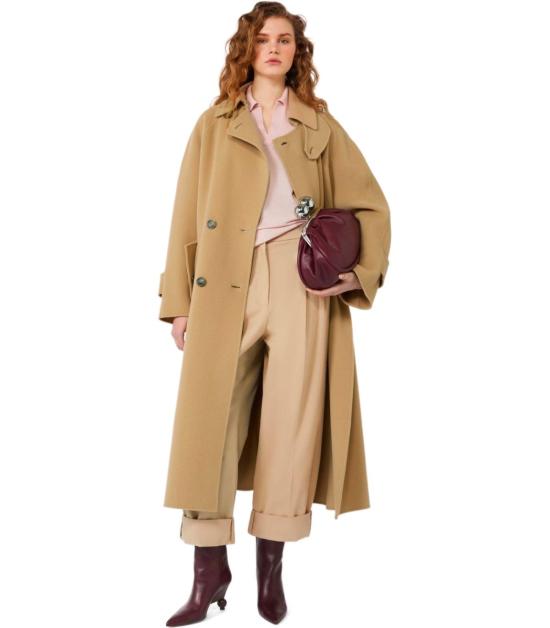 25FW 위켄드막스마라 코트 2525016022600 065 36 Brown - WEEKEND MAX MARA
