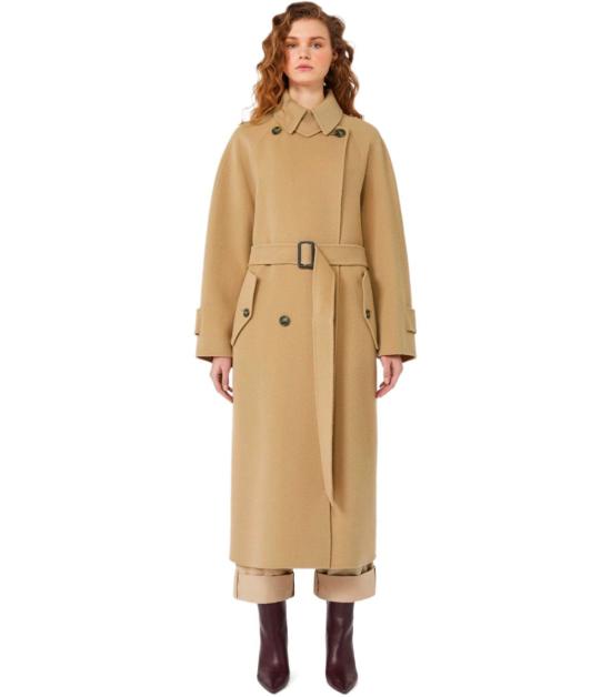 25FW 위켄드막스마라 코트 2525016022600 065 36 Brown - WEEKEND MAX MARA