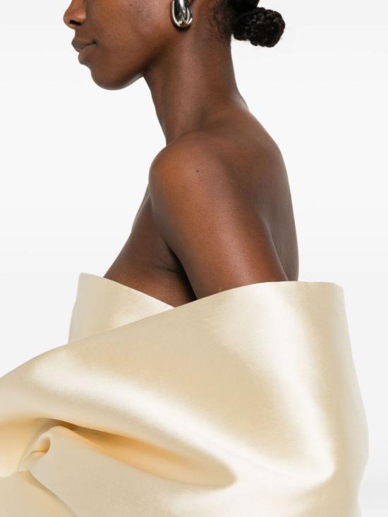 26SS 솔러스런던 롱 원피스 OS46040 PEARL White - SOLACE LONDON