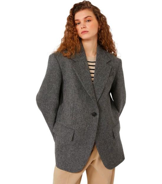 25FW 위켄드막스마라 자켓 2525046042600 001 XS Grey - WEEKEND MAX MARA