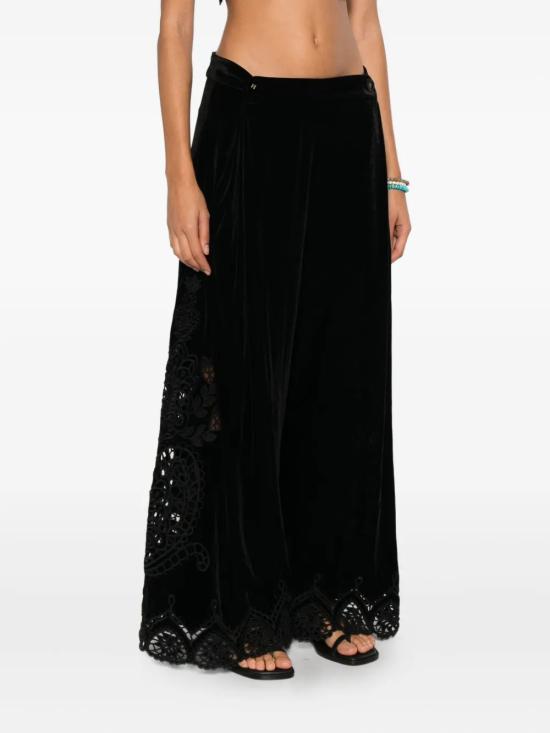 25FW 팜 리오 스트레이트 팬츠 346111L0002 Black - FARM RIO