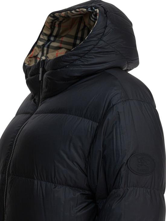 25FW 버버리 리버시블 체크 후드 푸퍼 자켓  8110215 - BURBERRY