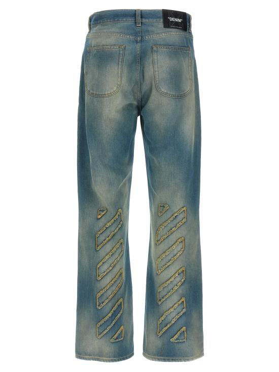 25FW 오프화이트 데님 팬츠 OMYA18WF25DEN00341414141 - OFF WHITE