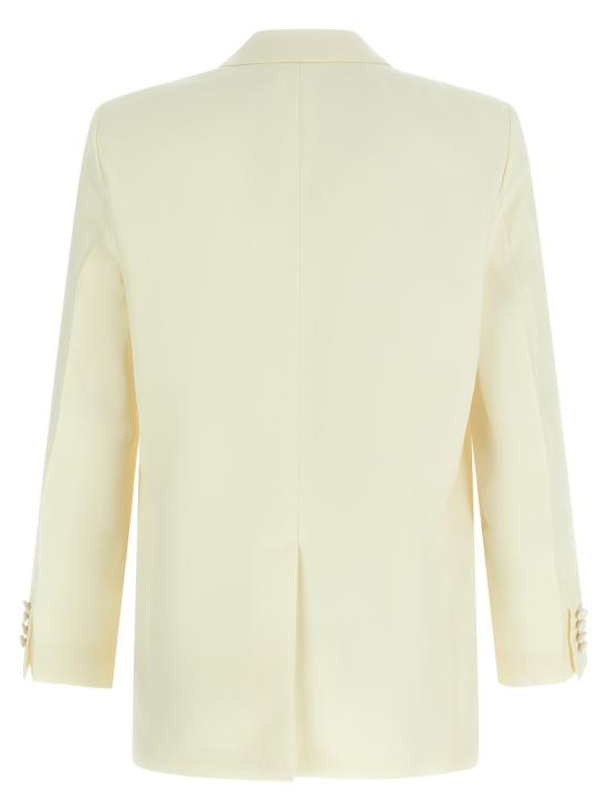 25FW 구찌 더블 브레스트 태크니콜 파나마 자켓 851252Z7AYA9001 - GUCCI