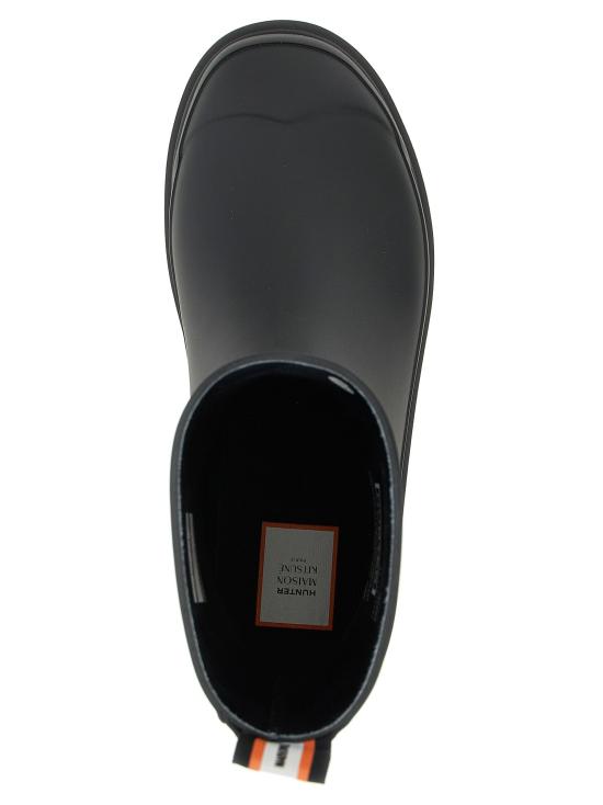 25FW 메종키츠네 메종키츠네 X 헌터 다운포어 숏 레인부츠 HFRU0031252P199 - MAISON KITSUNE