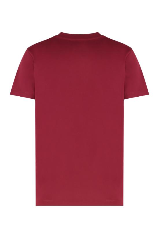 25FW 몽클레어 반팔 티셔츠 K20938C0001289AUO 460 RED - MONCLER