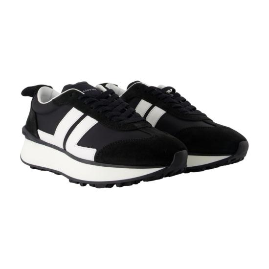 25FW 랑방 스니커즈 FUSKBUMPNYLOH251000 BLACK - LANVIN