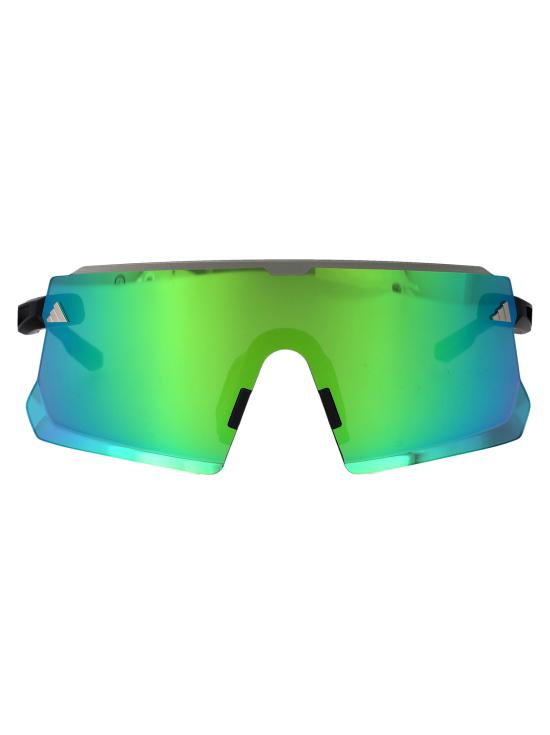 25FW 아디다스 선글라스 SP0114 02Q NERO OPACO VERDE SPECCHIATO