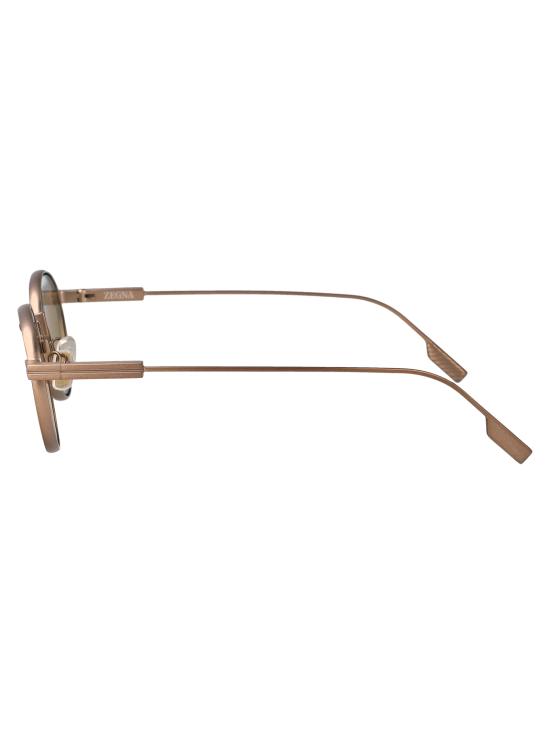 25FW 에르메네질도제냐 선글라스 EZ0287 35E BRONZO CHIARO OP MARRONE - ERMENEGILDO ZEGNA