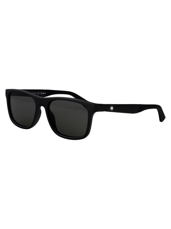 25FW 몽블랑 선글라스 MB0432S 002 BLACK BLACK SMOKE - MONTBLANC
