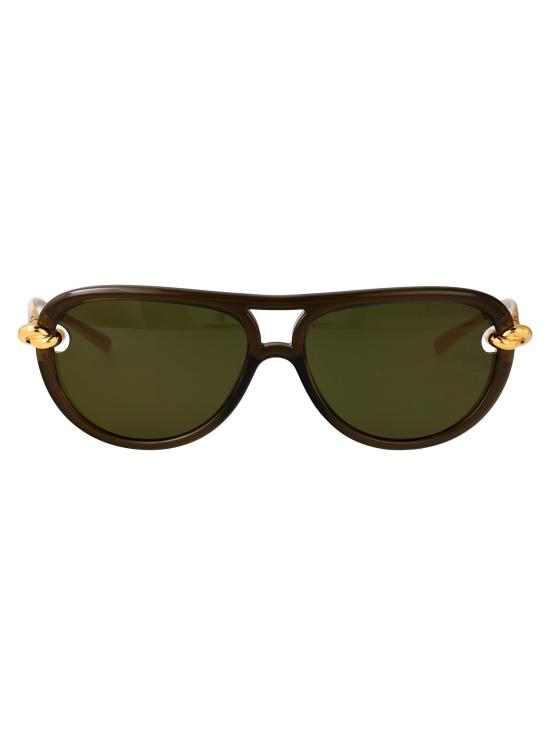 25FW 보테가베네타 선글라스 BV1418S 003 GREEN GOLD GREEN
