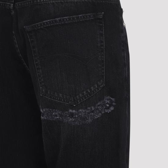 25FW 발렌시아가 스트레이트 팬츠 851352TTW67 1037 BLACK FADE OUT - BALENCIAGA