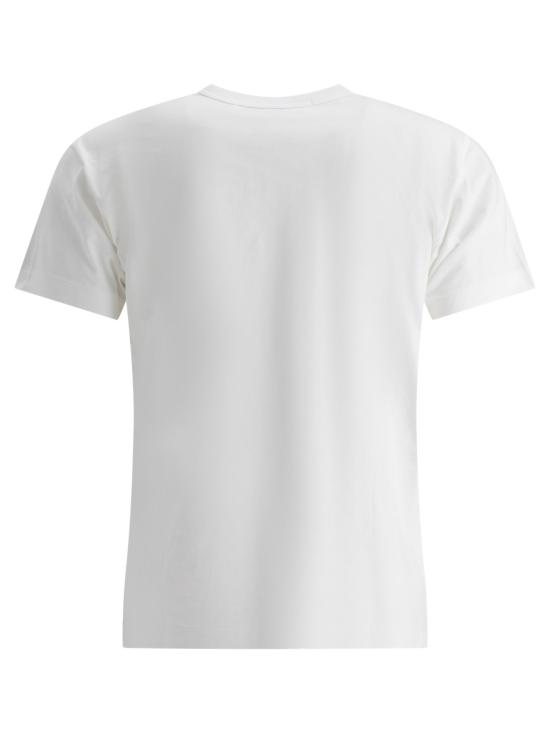 25FW 꼼데가르송 반팔 티셔츠 AXT1080512WHITE - COMME DES GARCONS