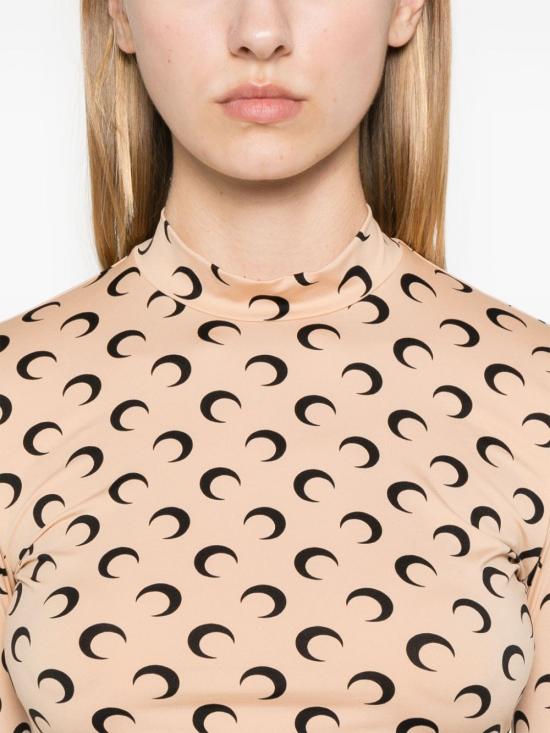 25FW 마린세르 반팔 티셔츠 WTS005A CJER0001TA10 BEIGE - MARINE SERRE