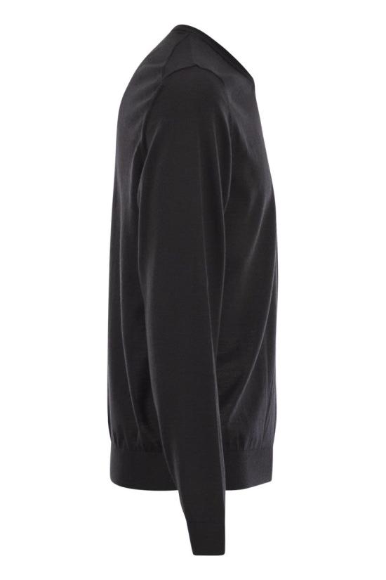 25FW 보스 스웨터 50468239 001 BLACK - BOSS