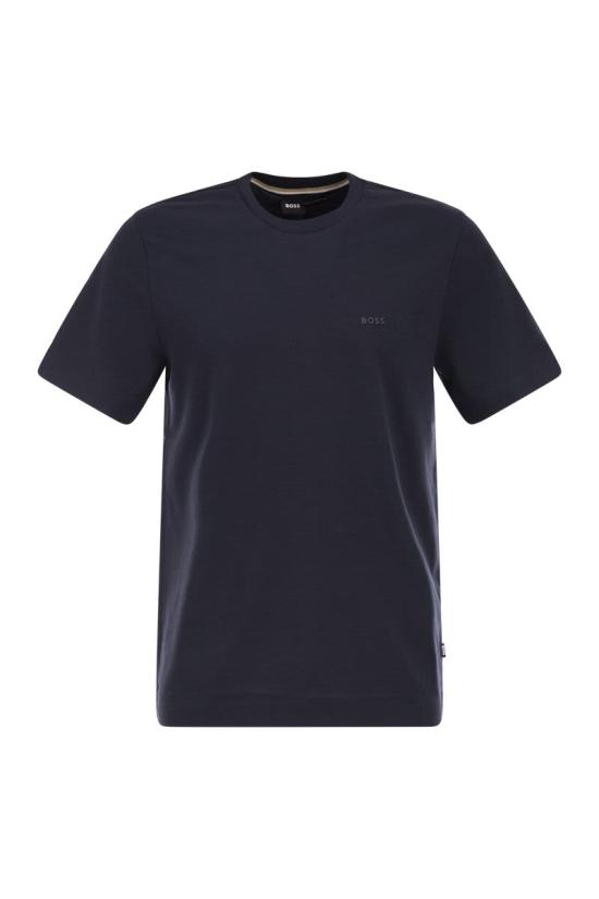 25FW 보스 반팔 티셔츠 50468347 404 BLUE