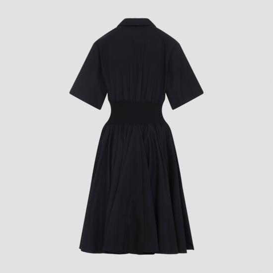 25FW 로에베 미디 원피스 S359Y09XJE 1100 BLACK - LOEWE