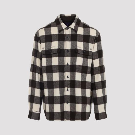 25FW 랄프로렌 퍼플라벨 긴팔 셔츠 790P01675001 DARK BROWN - RALPH LAUREN PURPLE LABEL