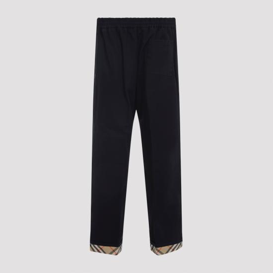 25FW 버버리 개버딘 팬츠 8110725 A1222 BLUE - BURBERRY