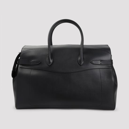 25FW 랄프로렌 퍼플라벨 토트백 420P05166002 BLACK - RALPH LAUREN PURPLE LABEL