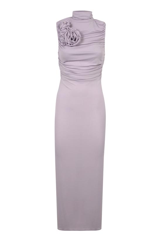 25SS 마그다뷰트림 미디 원피스 120525PURPLE Lilac