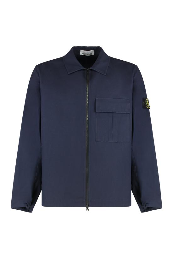 25FW 스톤 아일랜드 긴팔 셔츠 1200010S0164V0026 blue