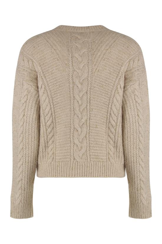 25FW 막스마라 스튜디오 스웨터 CRASSO2526366112600001 Beige - MAX MARA STUDIO