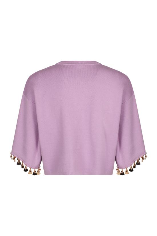 25SS 파코라반 스웨터 25EMPU041ML0279P519 Pink - PACO RABANNE