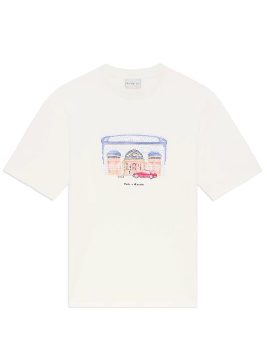 25FW 드롤드무슈 반팔 티셔츠 ITS285CO002OW White