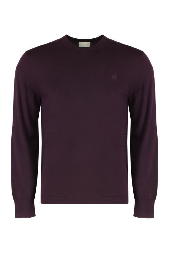 25FW 캘빈클라인 스웨터 LV04LB305GGR9 Burgundy