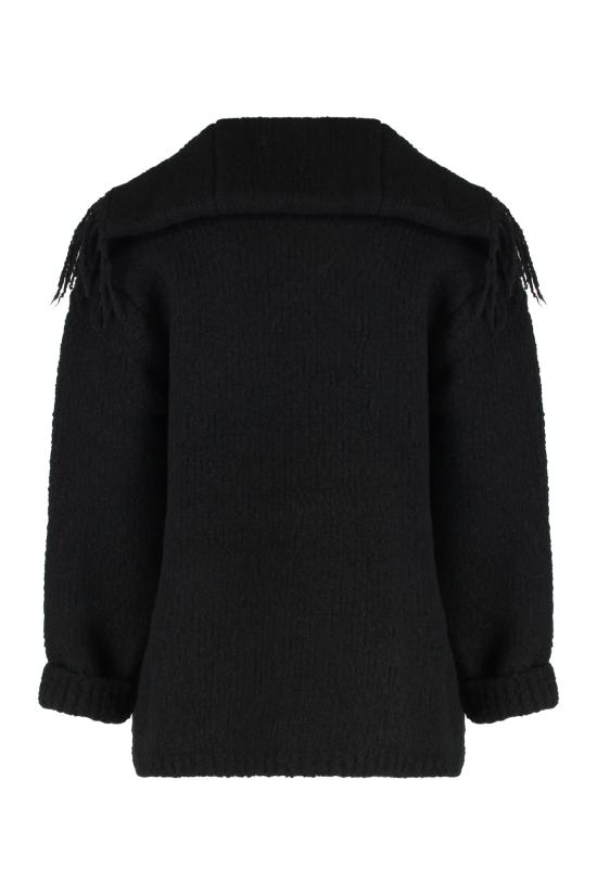 25FW 드리스 반 노튼 스웨터 2520212372721900 black - DRIES VAN NOTEN