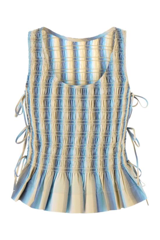 25FW 가니 반팔 티셔츠 W0455 999 MULTICOLOURED - GANNI