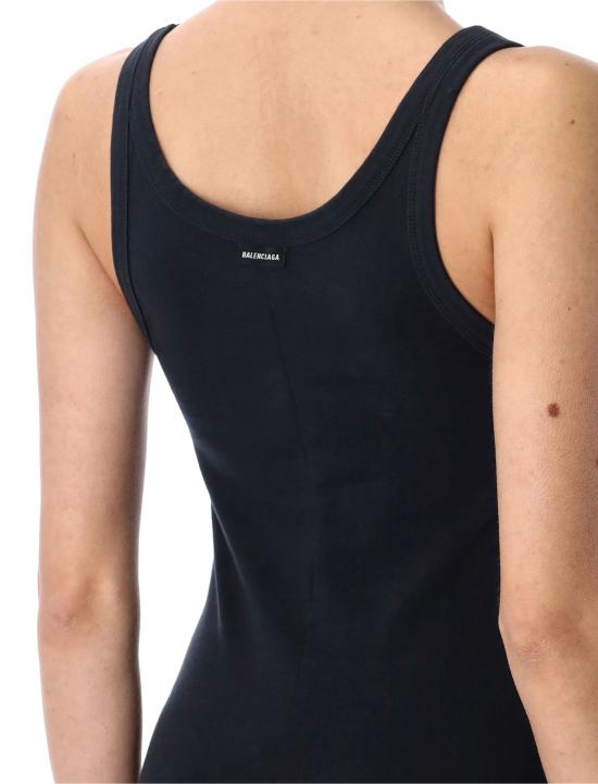 25SS 발렌시아가 미디 원피스 829507TMVC3 1083 NEUTRALS - BALENCIAGA