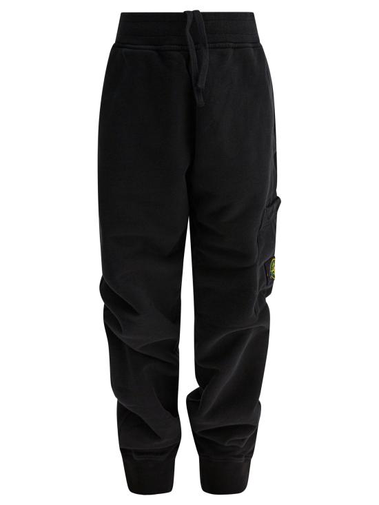 25FW [키즈] 스톤 아일랜드 팬츠 6200001S0A20V0029 BLACK