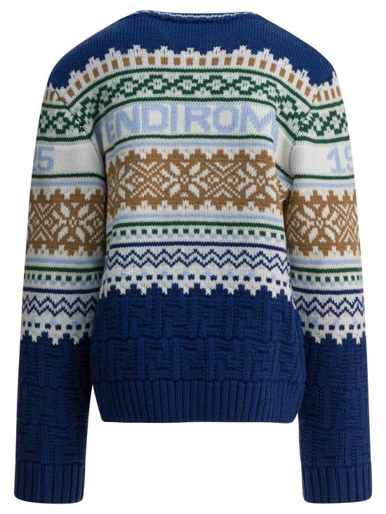 25FW [키즈] 펜디 탑 JMG135AYMSF1I11 BLUE - FENDI