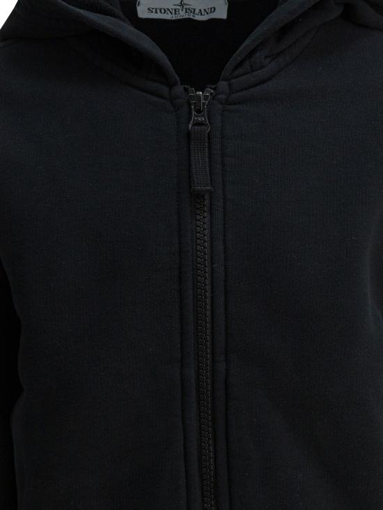 25FW [키즈] 스톤 아일랜드 니트/스웻셔츠 6100003S0A20V0029 BLACK - STONE ISLAND