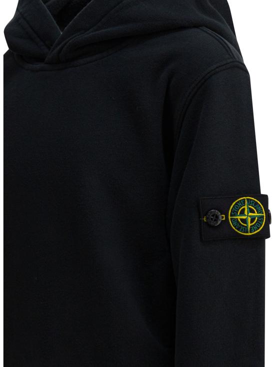 25FW [키즈] 스톤 아일랜드 니트/스웻셔츠 6100004S0A20V0029 BLACK - STONE ISLAND