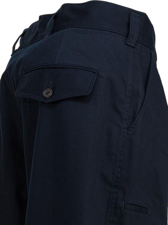 25FW 꼼데가르송 스트레이트 팬츠 HPP025W252NAVY BLUE - COMME DES GARCONS