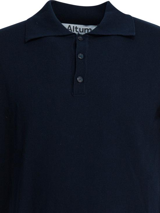 25FW 알툼 반팔 티셔츠 POLO01NAVY BLUE - ALTUM