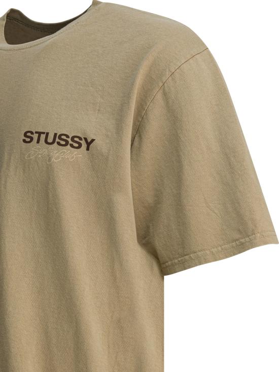  스투시 반팔 티셔츠 1905110ELMM BEIGE - STUSSY