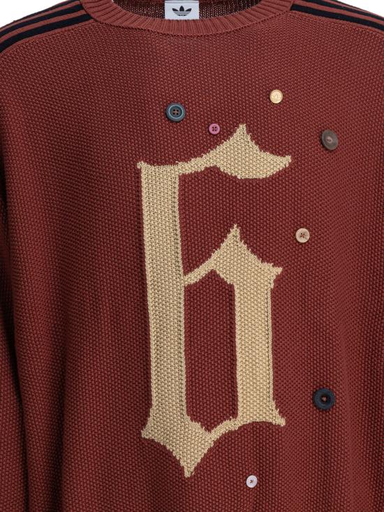 25FW 아디다스 X 송 포 더 뮤트 ADI006 스웨터  KC0327WILSEP BORDEAUX - ADIDAS X SONG FOR THE MUTE