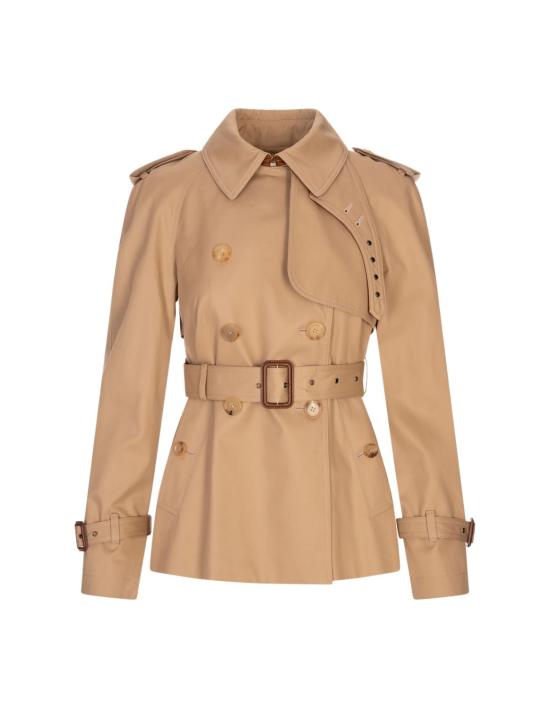 25FW 끌로에 트렌치 코트 25AVE1009326AWORNBROWN WORN BROWN